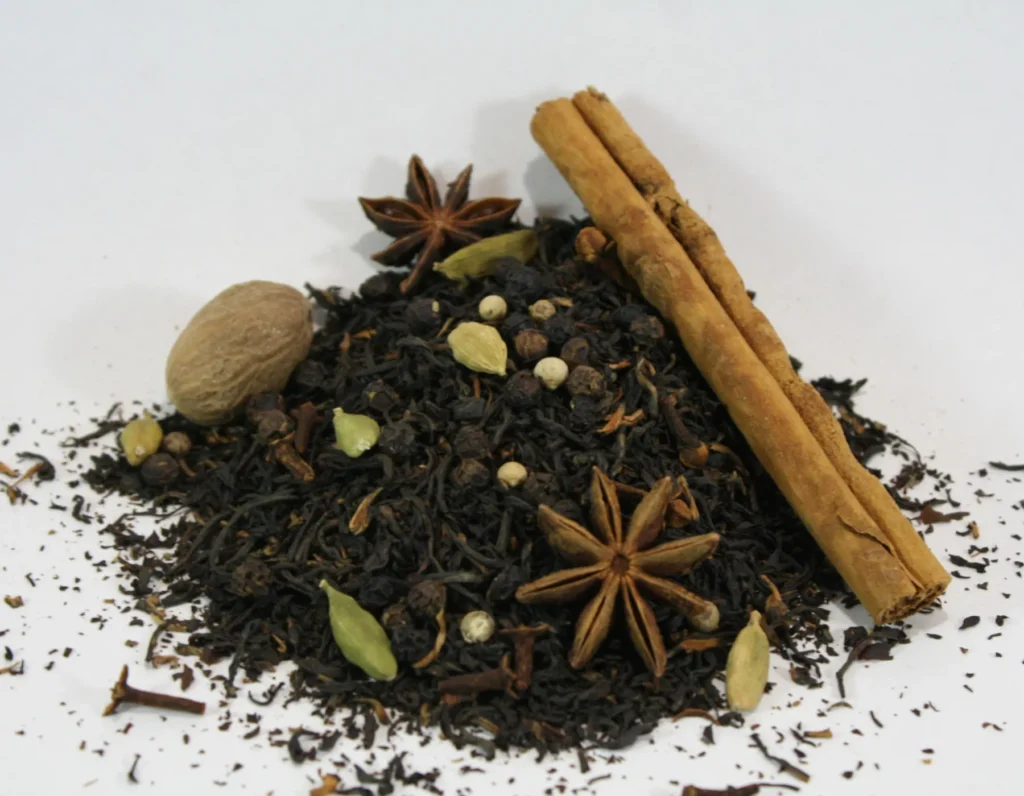Add Spices in Green tea
