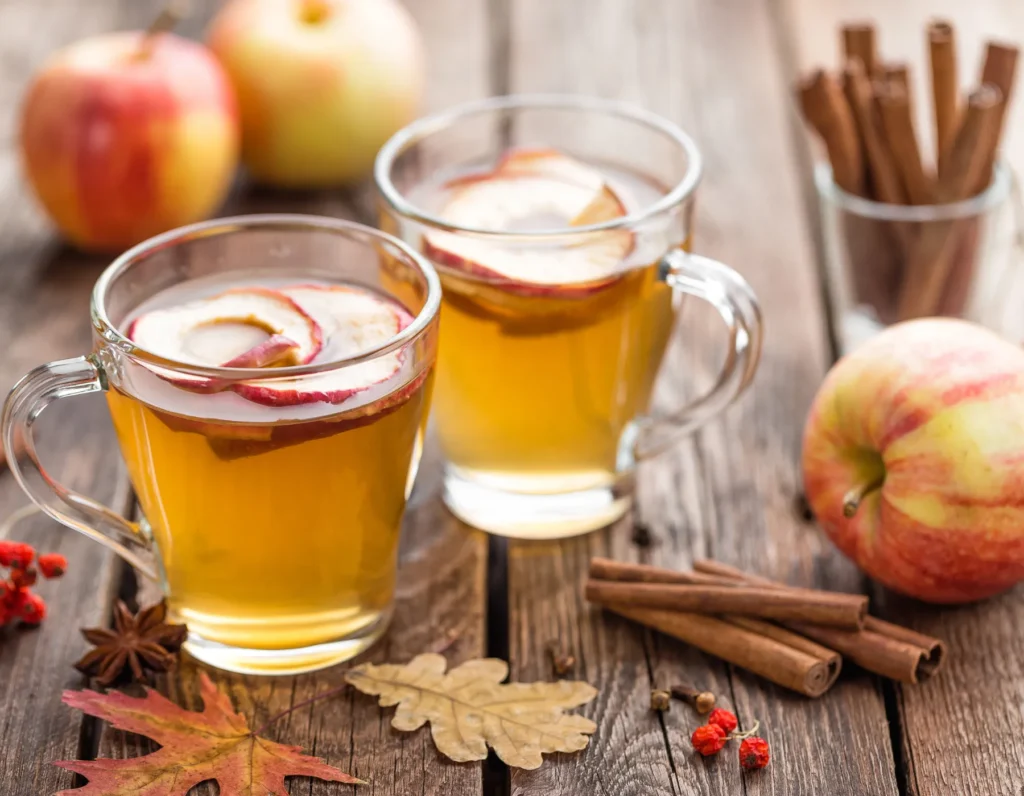 Apple Cider Vinegar Green tea shot