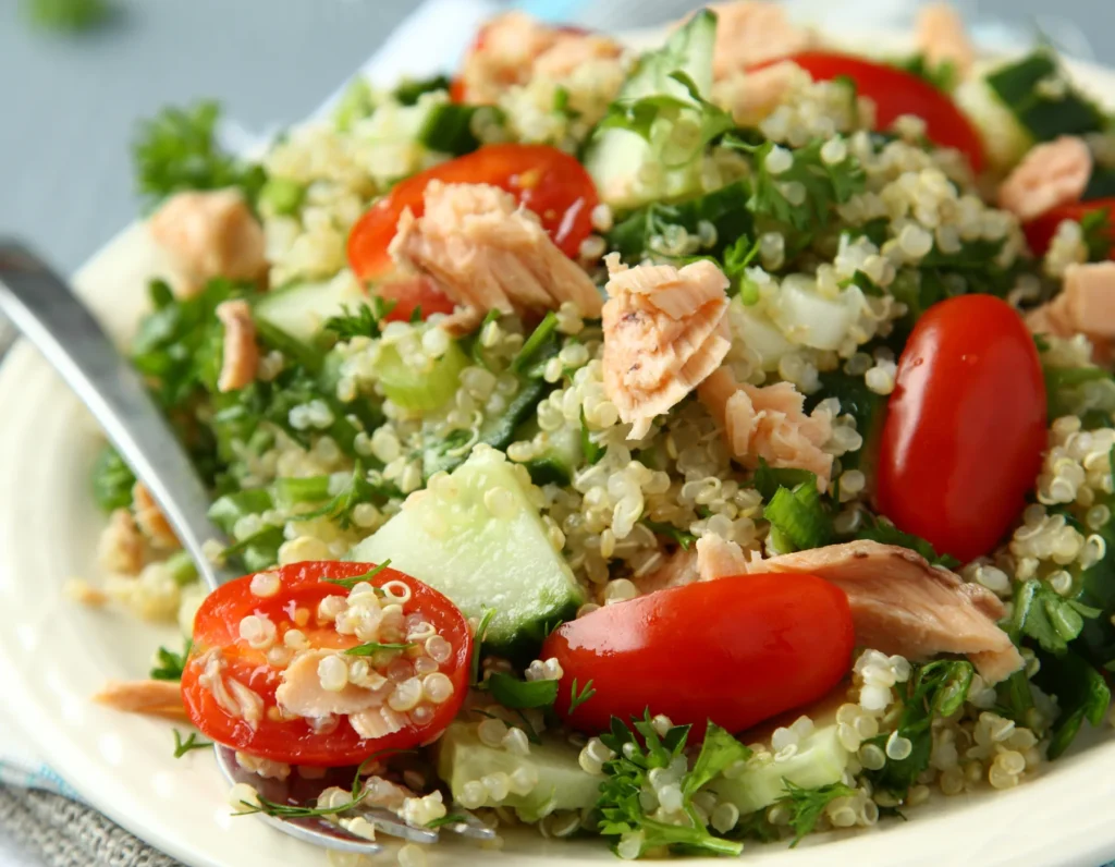 Quinoa (Non-Heme Iron) preparation