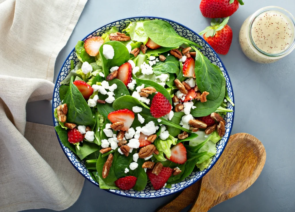 Spinach Strawberry Salad
