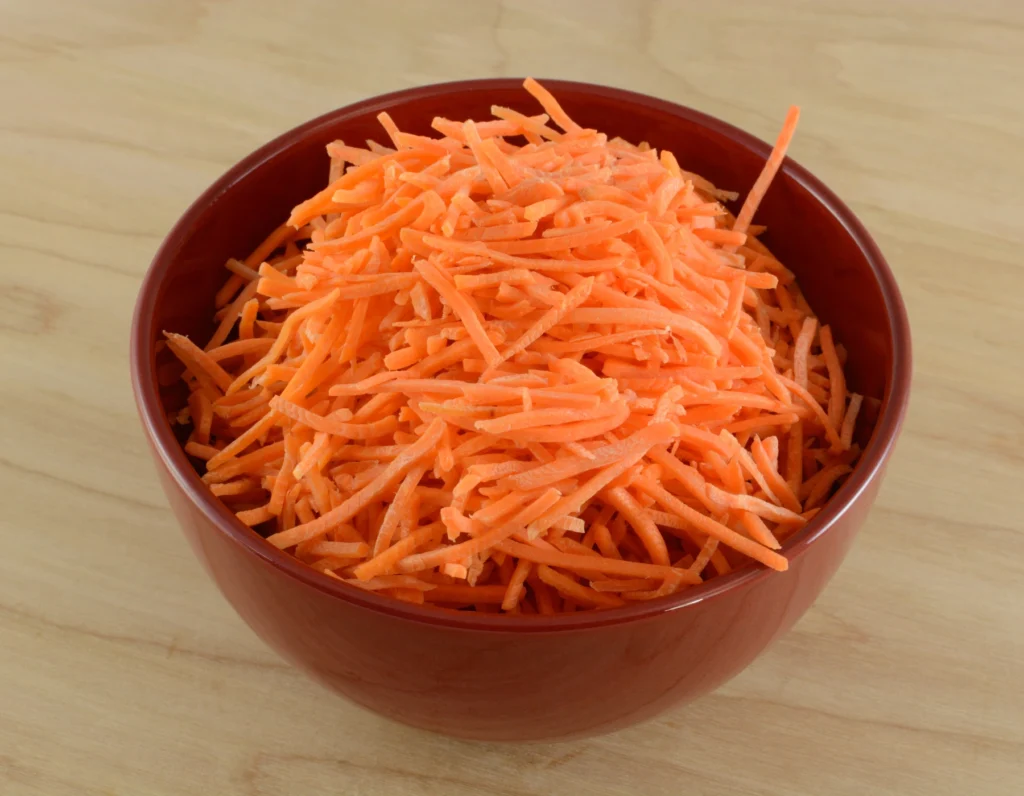 Carrot shreded